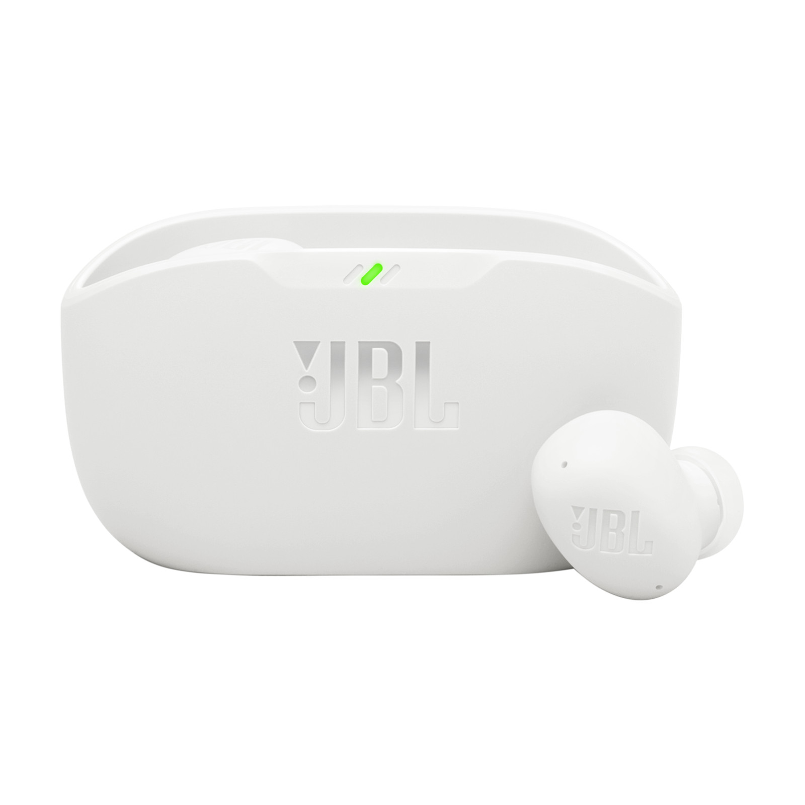 JBL Vibe Buds 2 True Wireless Bluetooth Noise Canceling Earbuds (White)