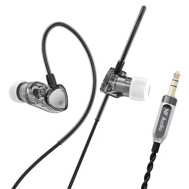 NF Audio RA05 In-ear IEMs HIFI Earphones MCL-6C Driver DSp Software Tuning Stere