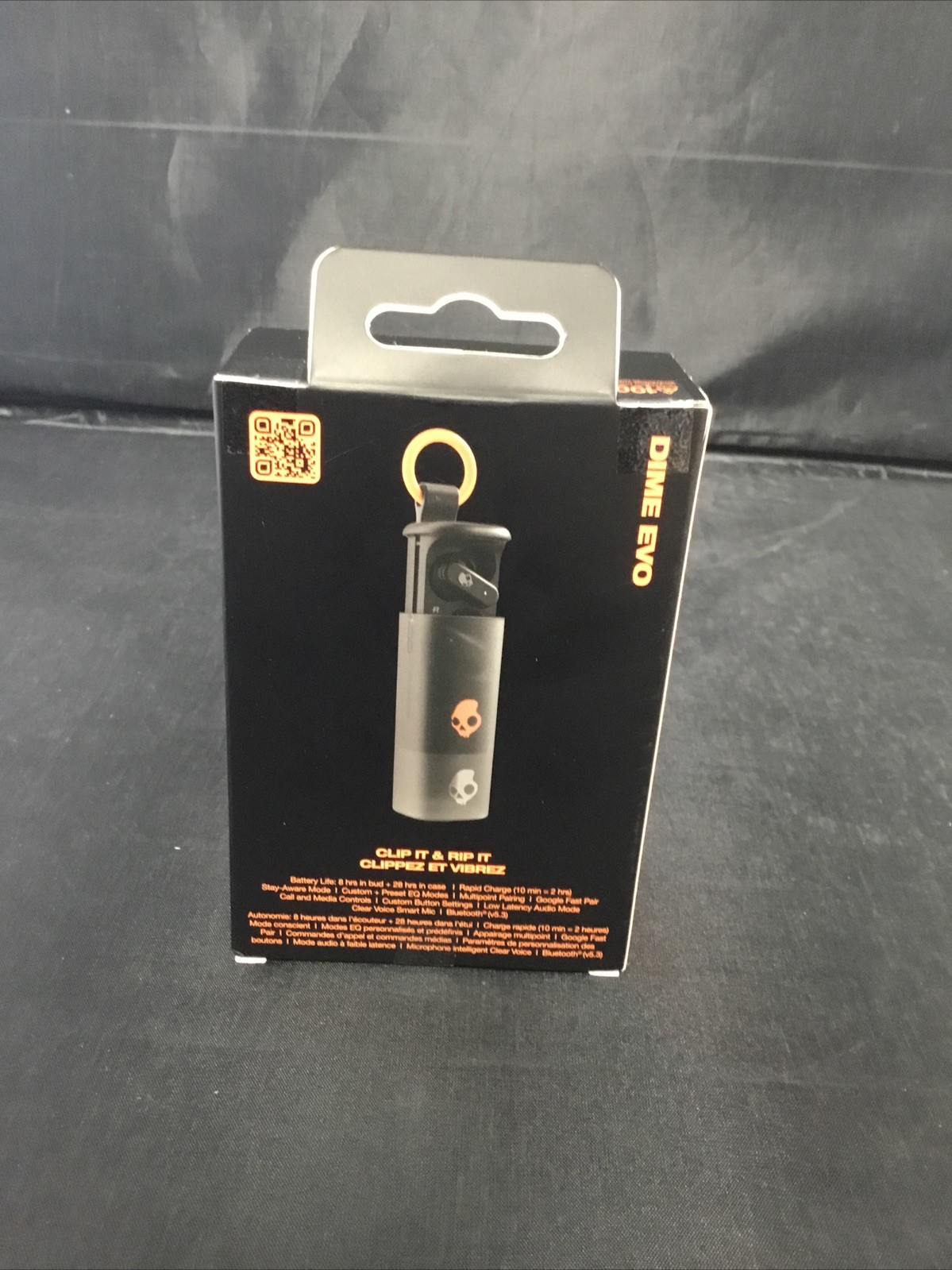 Skullcandy DIME EVO Wireless In-Ear Bluetooth Earbuds – True Black Brand New