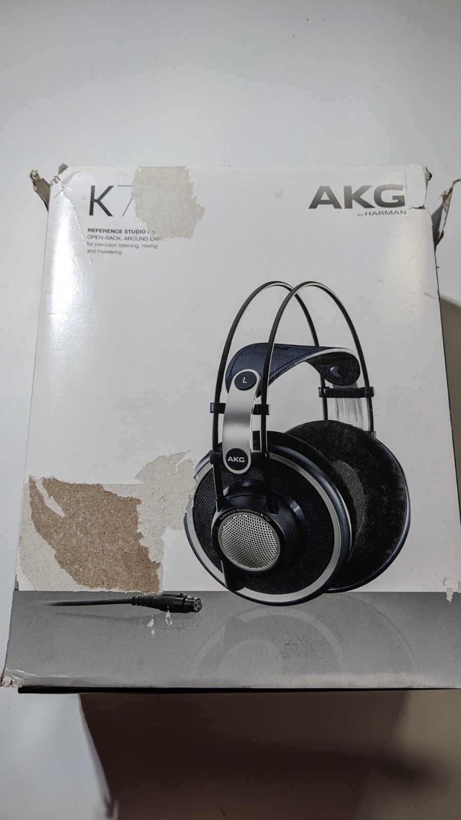 AKG K702 Pro Audio Audio Channel Reference Studio Headphones