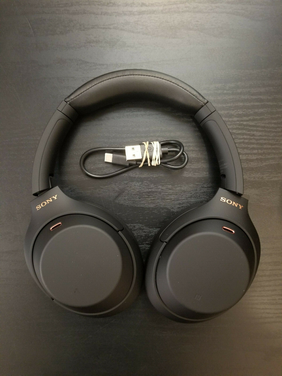 Sony WH-1000XM4 Wireless Over-Ear Headphones Black Active Noise Canceling XM4