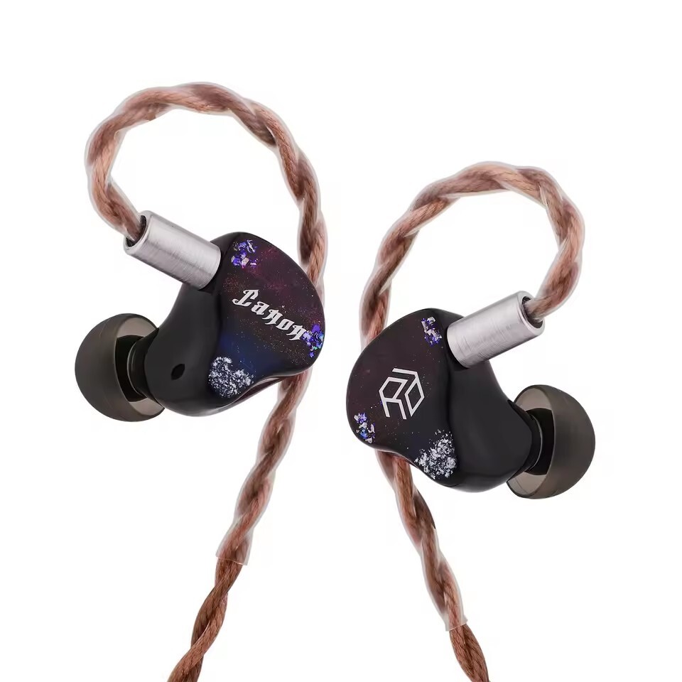 Yanyin Canon Pro 1DD+6BA In-Ear Monitors Hifi Earphones with Premium Hi-Fi Cable