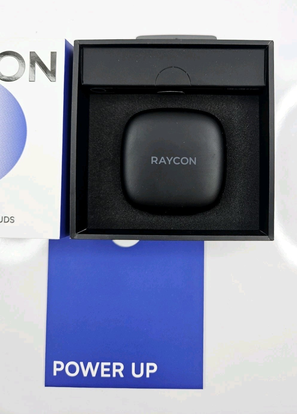 Raycon Essential True Wireless Open Ear Bluetooth 6.0 Earbuds Black NIOB RBO715