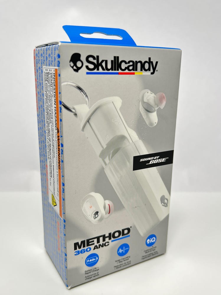 Skullcandy Method 360 ANC Wireless Earbuds Sound by Bose Bluetooth Black