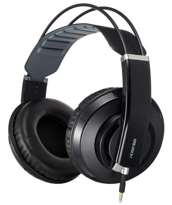 Superlux HD-681 EVO Semi-Open Circumaural Monitoring Headphones HD681EVO