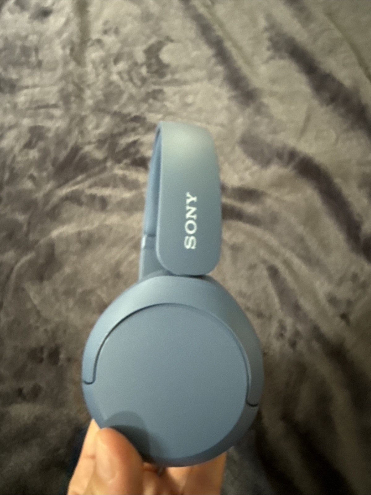 Sony Wireless Headphones, Color Blue With Noise, Cancellation