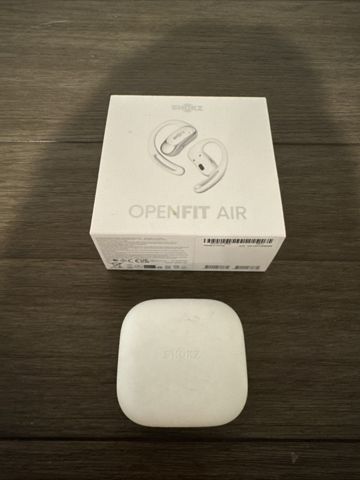 Shokz – OpenFit Air Open-Ear True Wireless Earbuds T511 – White