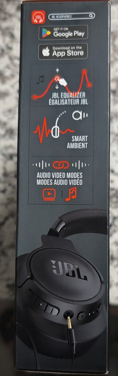 JBL Tune 770NC, Adaptive Noise Cancelling Wireless Over-Ear Headphones NEW