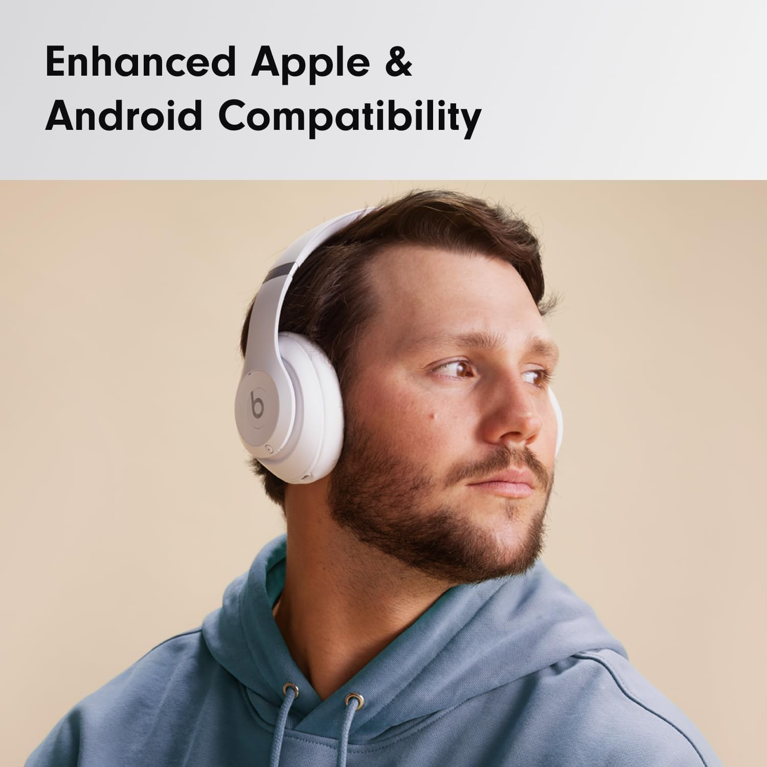 Beats Studio Pro – Premium Wireless Over-Ea Headphones – Matte White *SEALED*