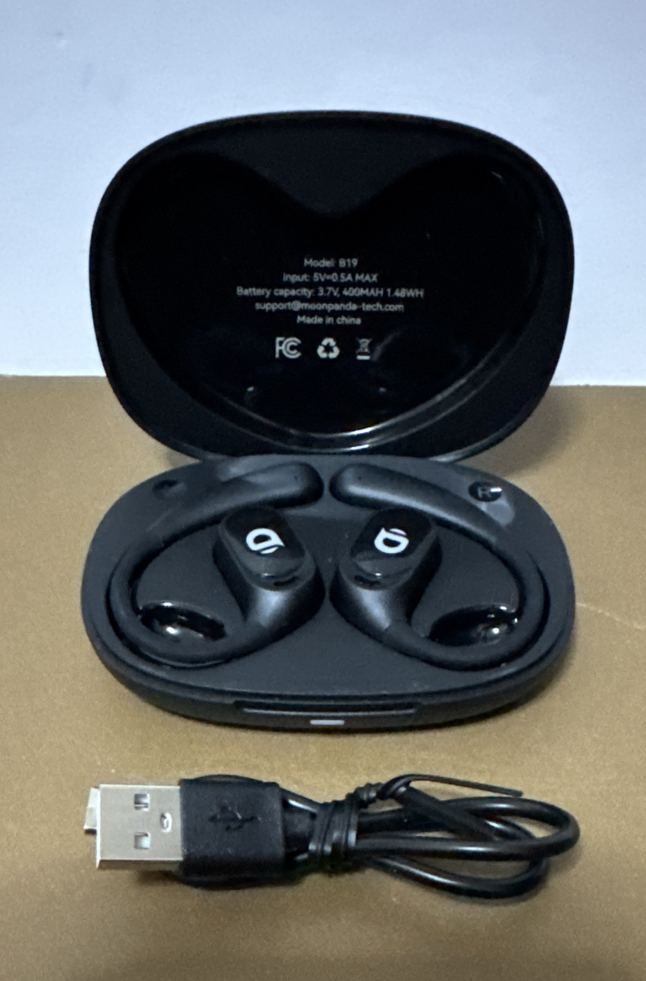 Yistao -Open Ear Headphones with 35 Hours Playtime, True Wireless Air Conduction