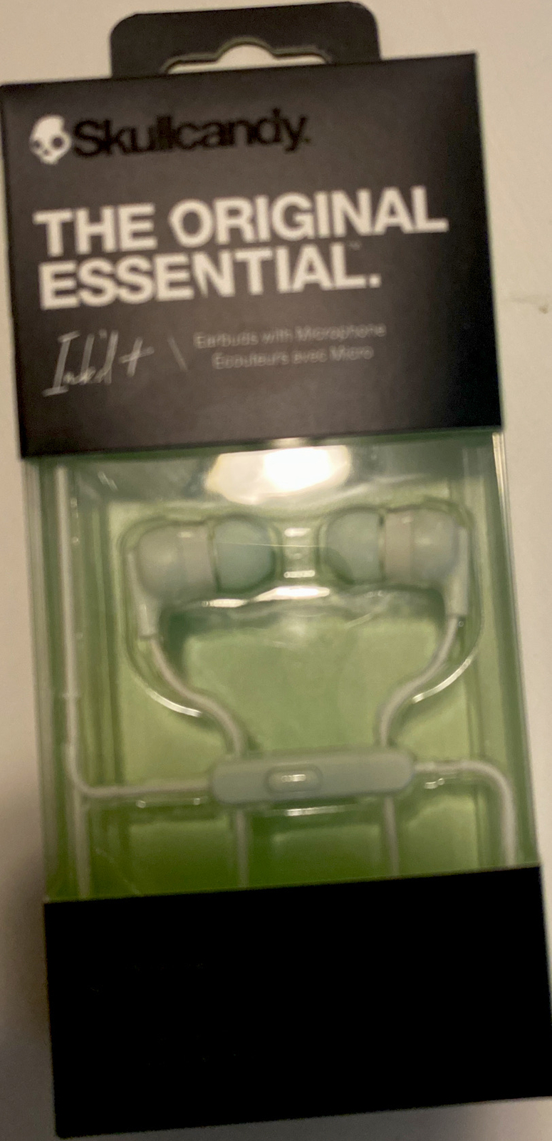 Skullcandy Ink’d + In-Ear Earbud w/Microphone -Fresh Mint Model#:S2IMY-M692