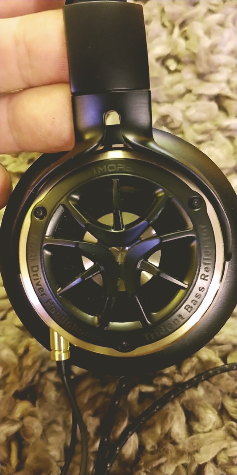 1MORE Triple Driver Over Ear Headphones With Original Box Hardly Used!
