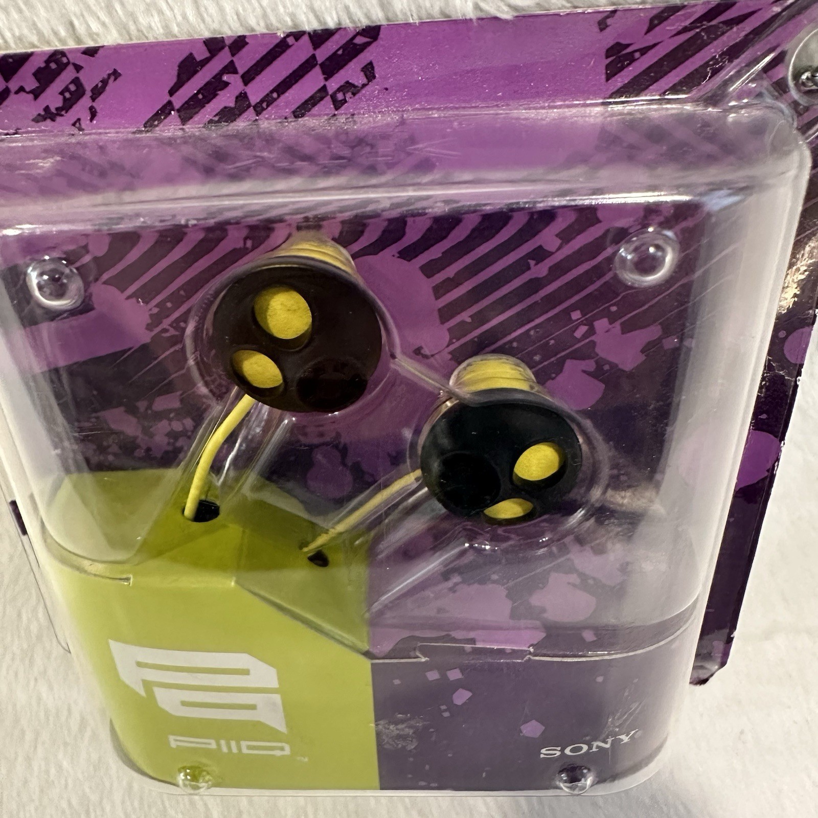 Sony MDR-PQ5 In-Ear Headphones – PIIQ Bass Earbuds MDRPQ5 Yellow Black 3.5