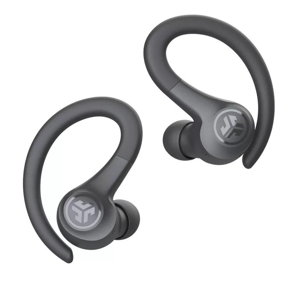 JLab Go Air Sport True Wireless Bluetooth Earbuds – Black: Sweat-Resistant, Buil