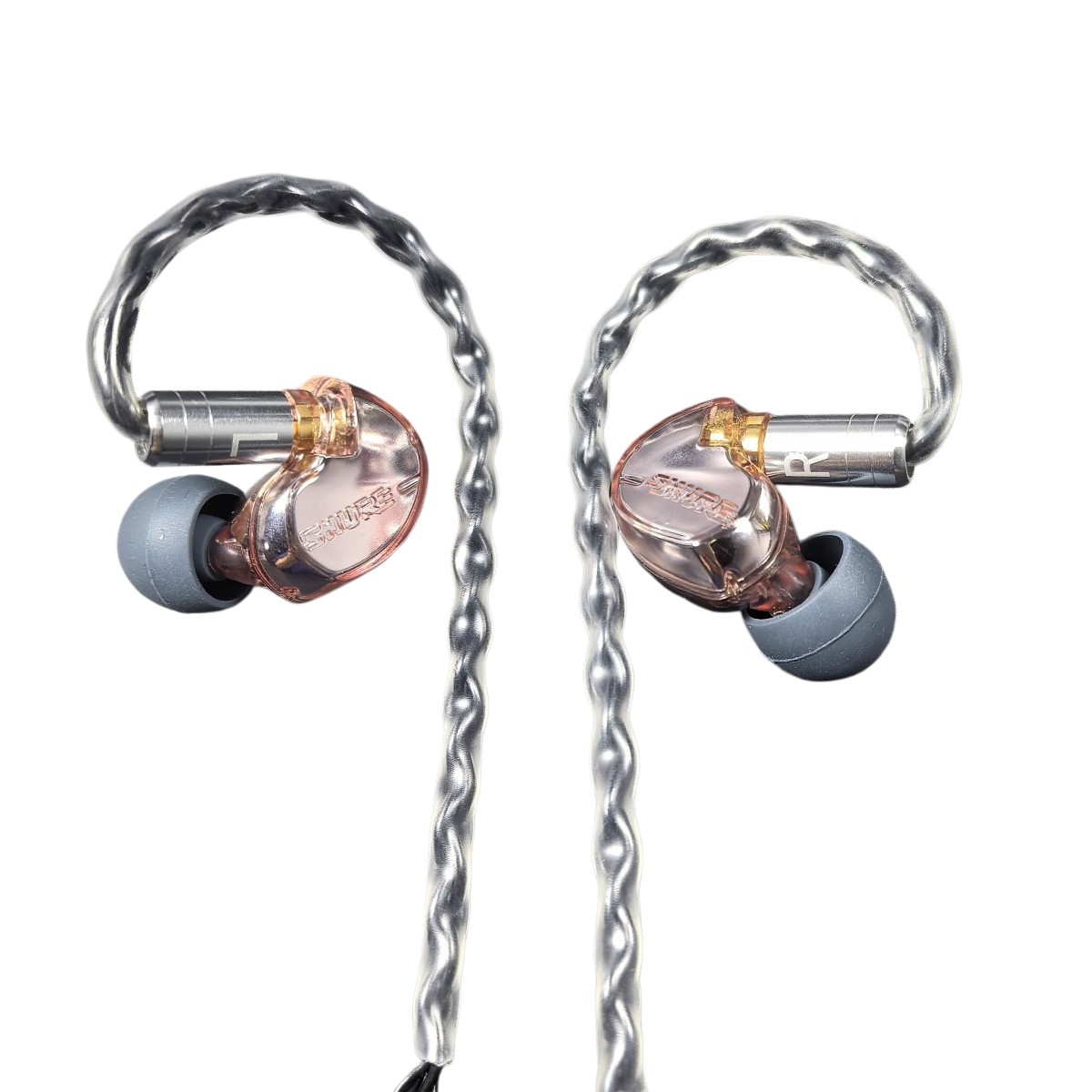 Shure SE535 Earphones Sound Isolating 3.5mm Stereo Voice Headset – Rose Gold