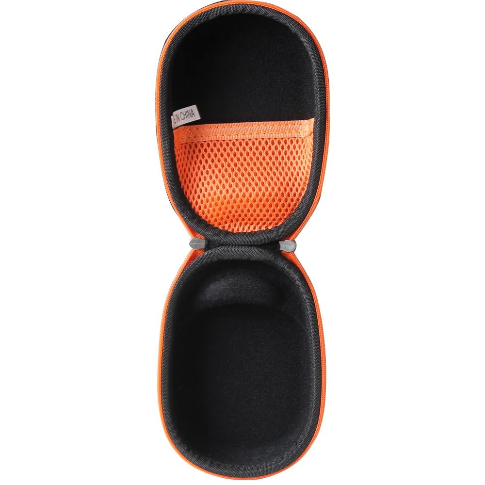 Adada Travel Case for JBL Clip 4/JBL 5 – Portable Mini Black+Orange
