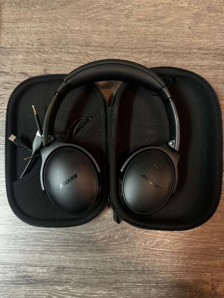 Bose QuietComfort(2023)Wireless Noise Cancelling Headphones –2 Cushion Kits+Case