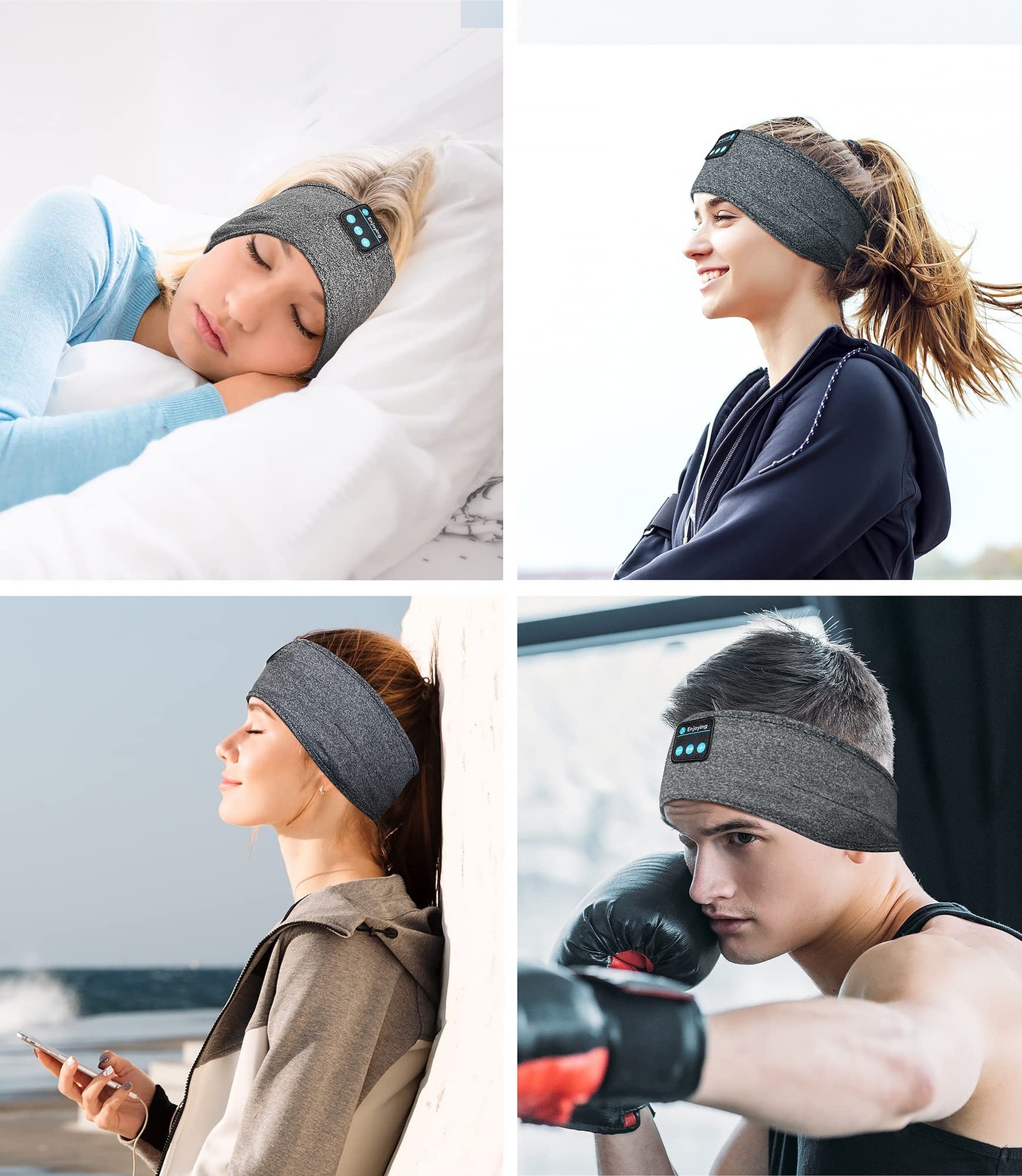 Sleep Headphones, Wireless Sleep Earbuds, Headphone for Sleeping Bluetooth He…