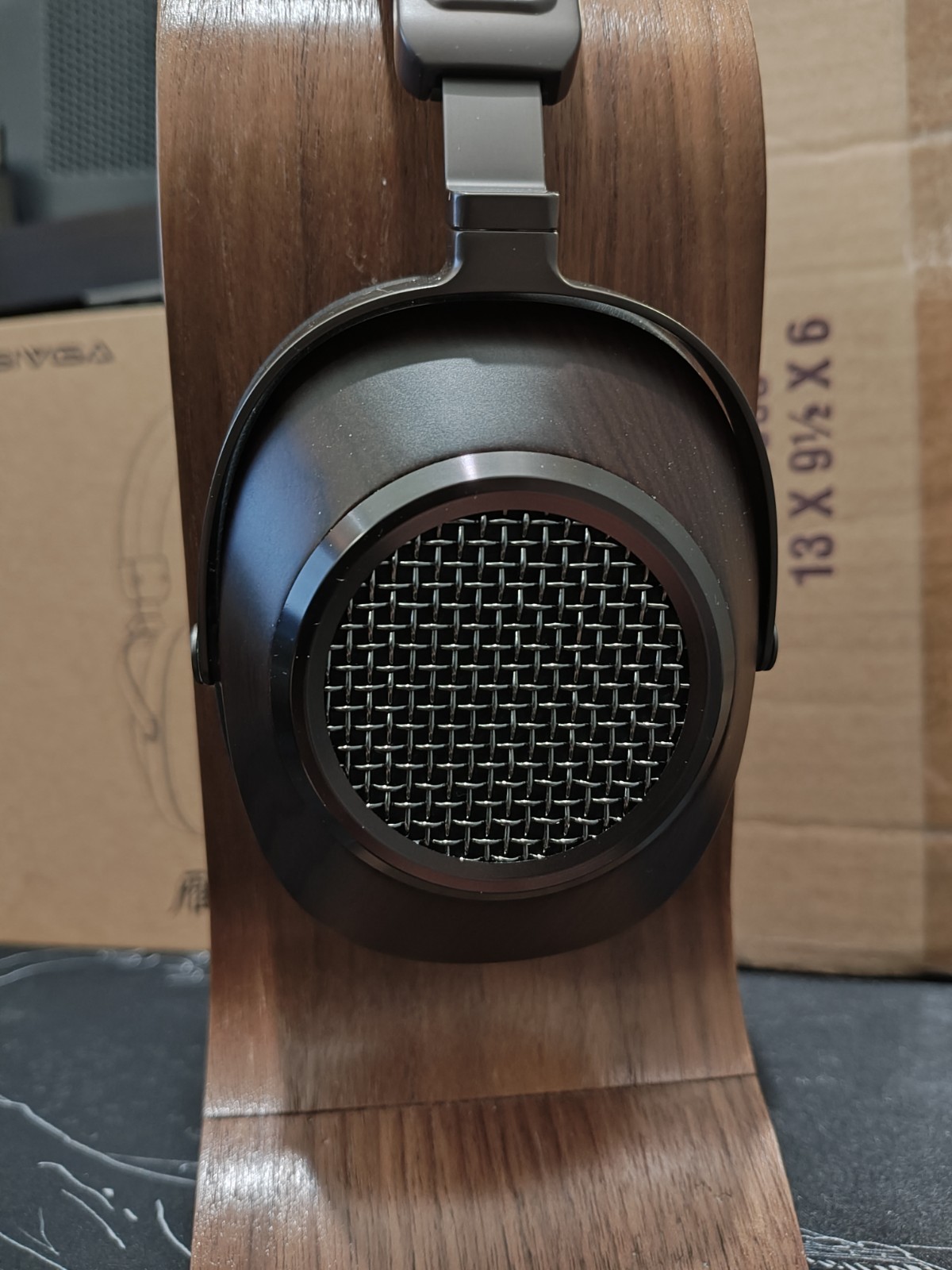 SIVGA Anser Audiophile 50MM Dynamic Open-Back Wood Headphone Wired Dual 3.5mm