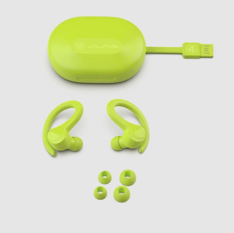 JLab Go Air Sport Wireless Earbuds Yellow EBGAIRSPRTRYEL124