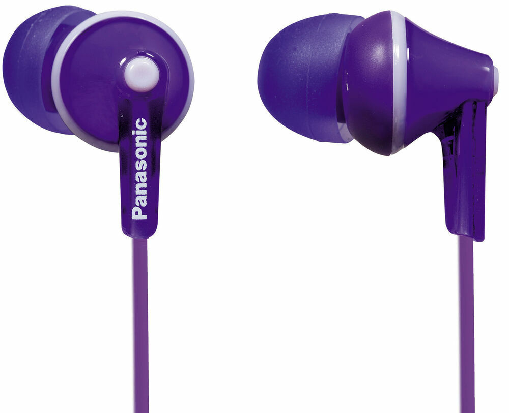 RP-HJE125 PANASONIC ErgoFit In-Ear Earbud Headphones NEW
