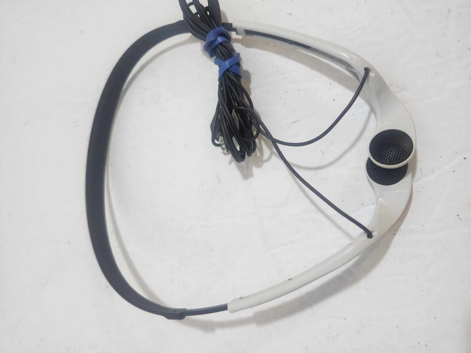 Sony MDR-W014 White Orange 3.5MM Jack In-Ear Light Weight Headphones TESTED