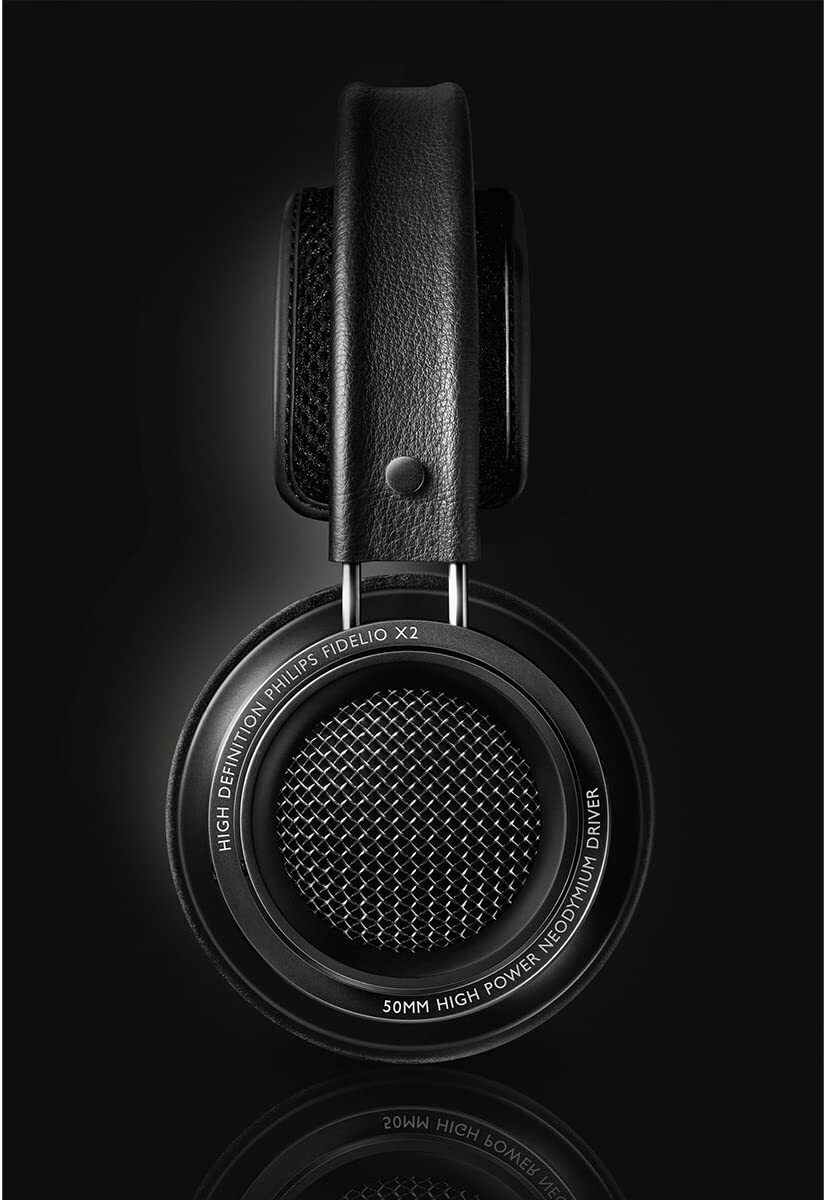 Philips Fidelio X2HR Over-Ear Open-Air Headphone – Black