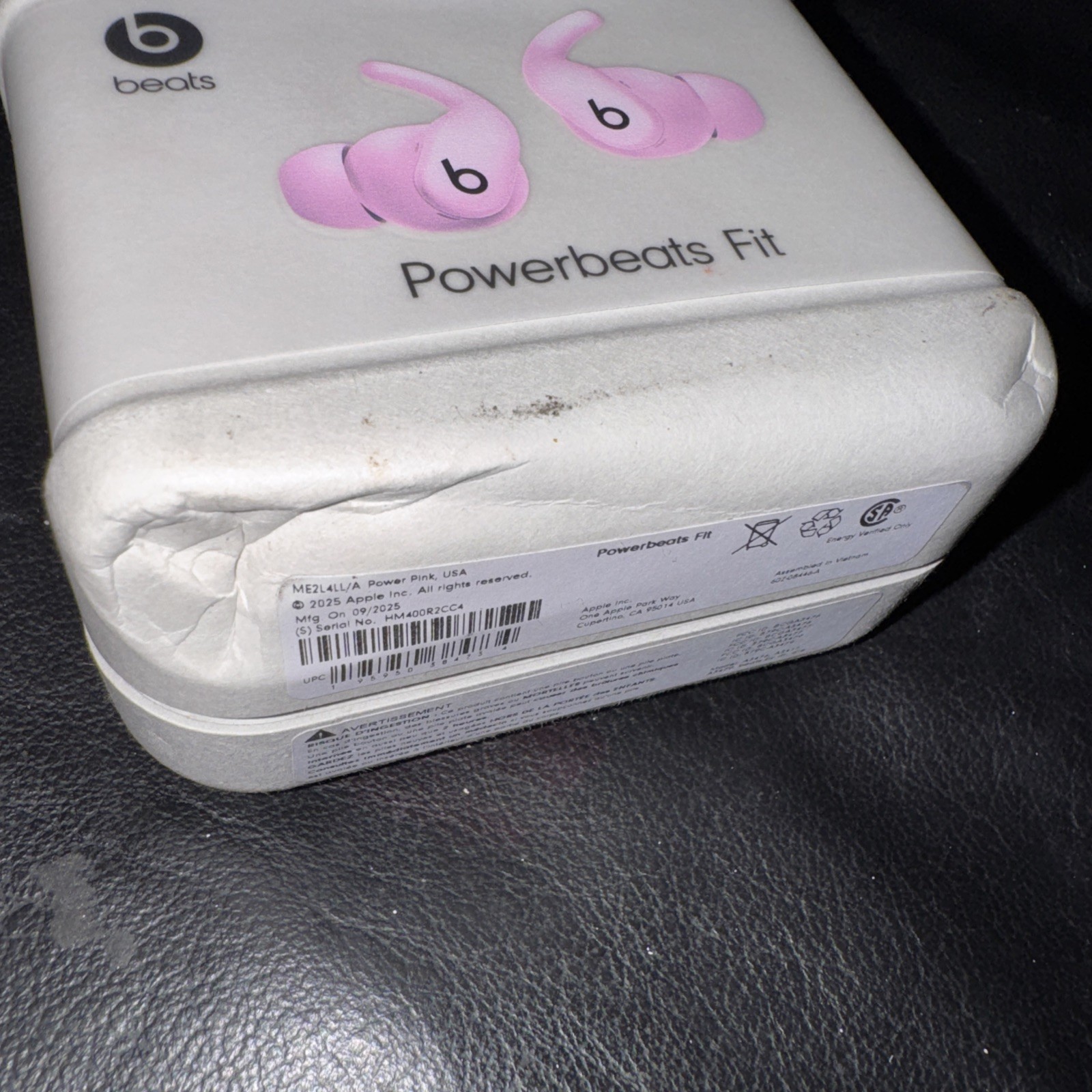 Powerbeats Fit — Wireless Fitness Earbuds with Secure Fit — Power Pink – SEALED