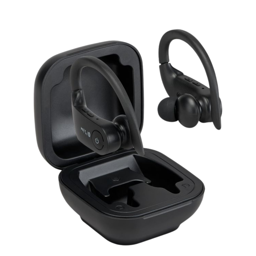 iLive Truly Wire-Free Sport Ear-hook Built-In Mic Wireless Stereo Sweat proof