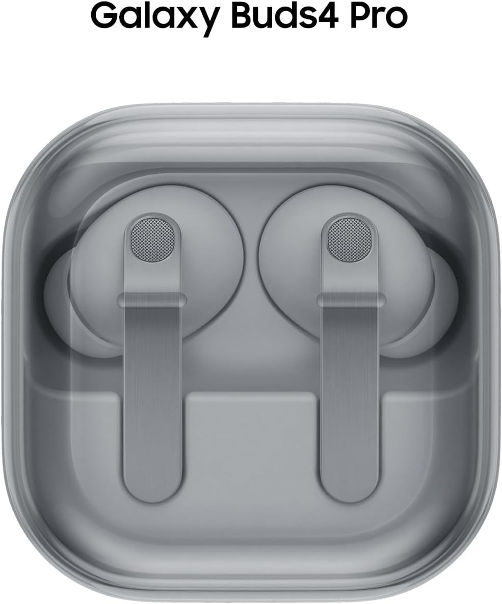 Samsunge Galaxy Buds4 Wireless Noise-Cancelling Earbuds (White) (RM-RS540)