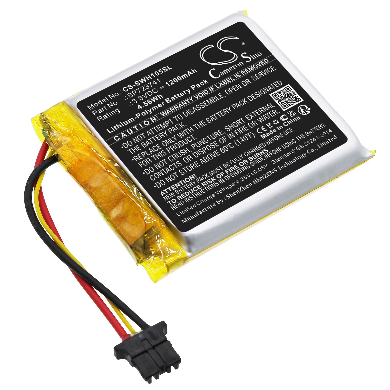 BATTERIE 1200mAh Type SP723741 For Sony WH-1000XM5 WF-1000XM5 Headphones