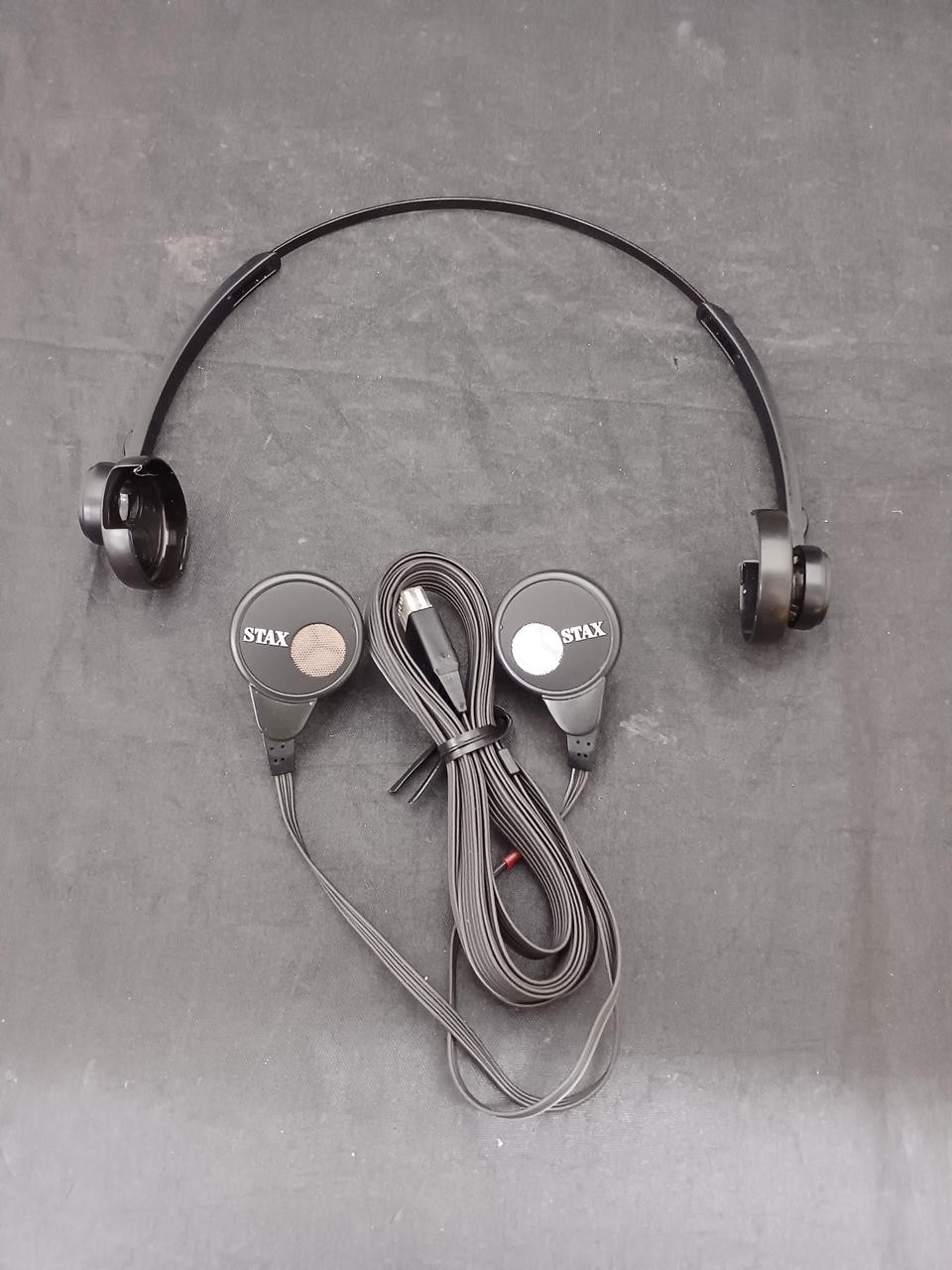 STAX SRS-002 SR-002 Earspeaker + SRM-002 Driver Unit Fully Working JAPAN