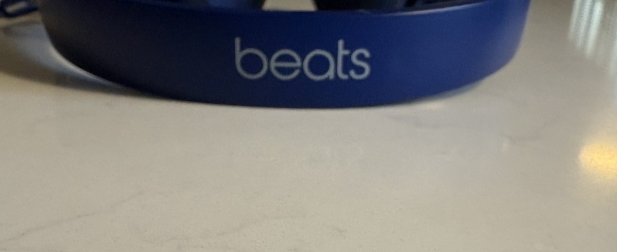 Dr Dre Beats EP Wired On Ear Headphones Battery-Free, -Blue