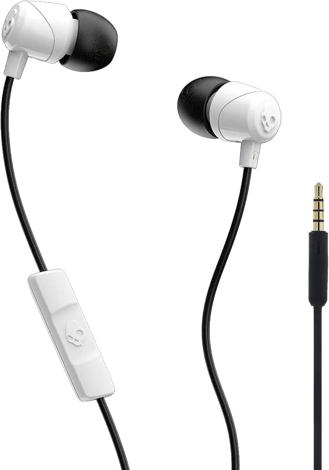 Jib Wired Earbuds with 3.5mm AUX Plug, Noise Isolating Fit, in-Line Microphon…