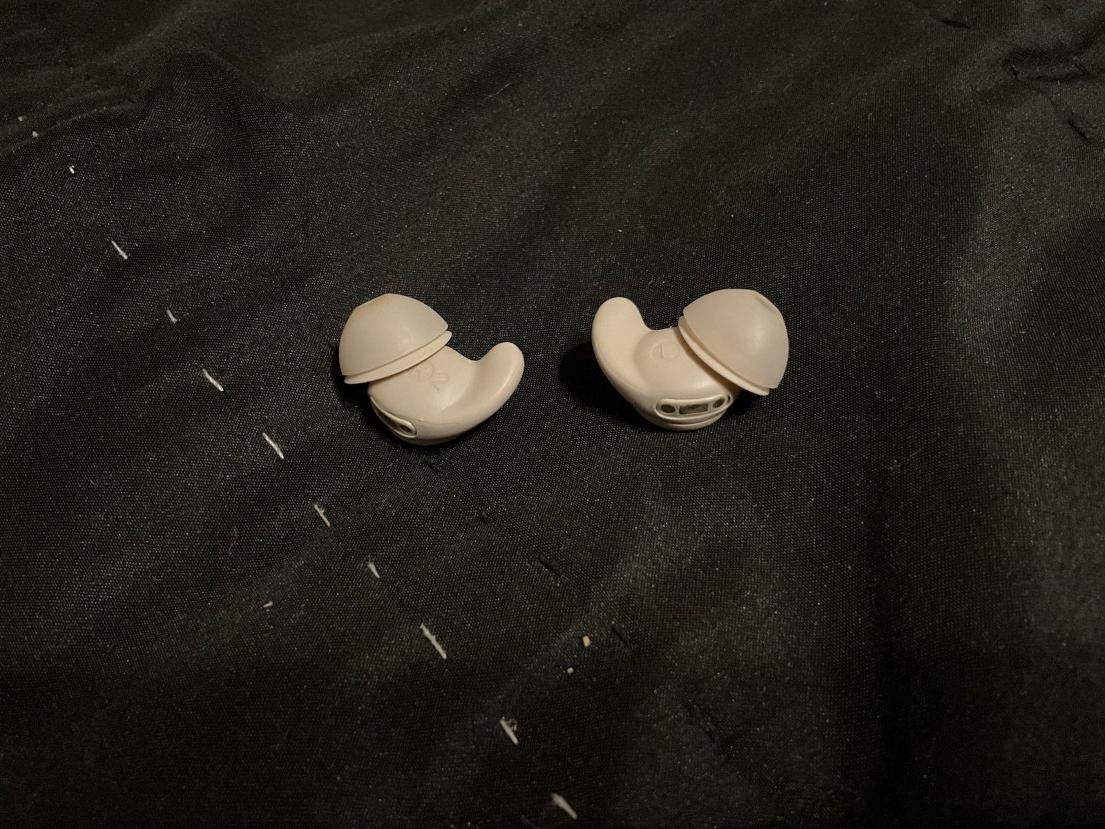 soundcore Sleep A20 Bluetooth Wireless Sleep Earbuds Beige w/ Charging Case Box