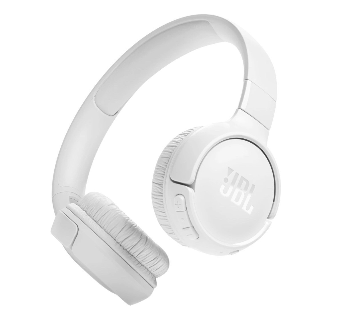 JBL Tune 520BT Pure Bass Wireless Bluetooth Headphones (White)