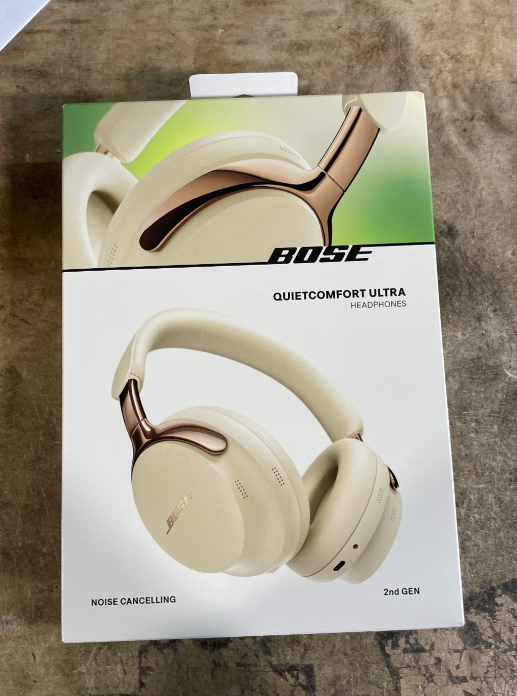 Bose QuietComfort Ultra Headphones (2nd Gen) – Driftwood Sand – 890101-0500