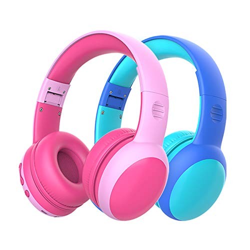 Kids Bluetooth Headphones 85dB Volume Limited, 40 Hours Playtime – Foldable