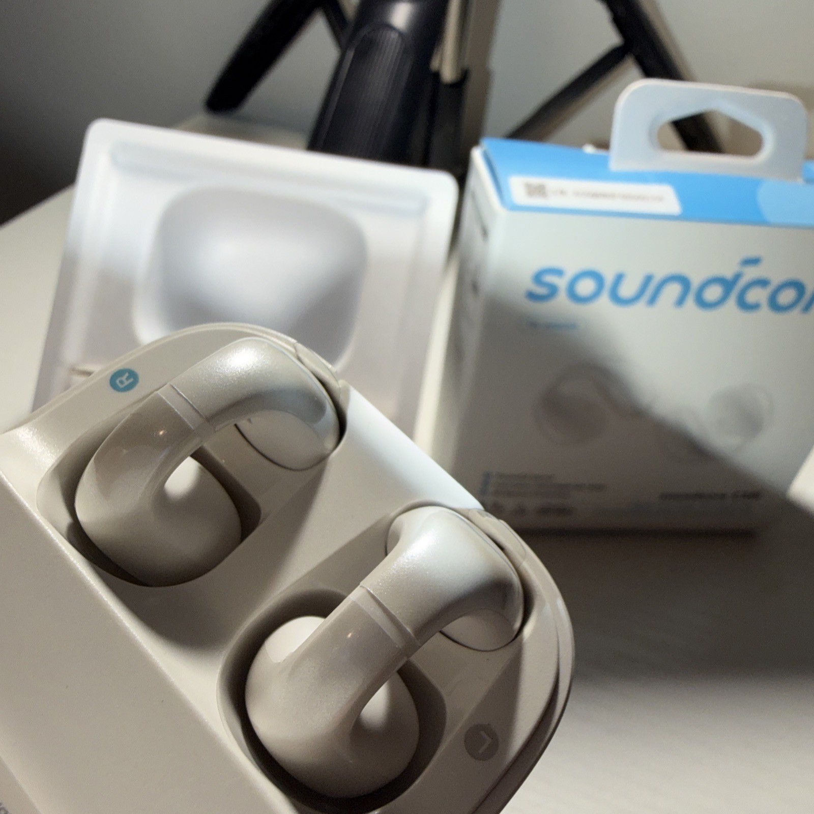 Soundcore C30i Open-Ear Earbuds Clip-On Headphones Comfort 10H/30H Playtime New