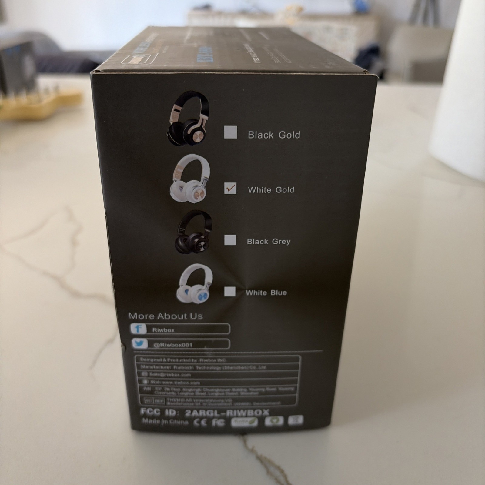 Riwbox BTX80 Wireless & Wred Bluetooth Headphones Stereo Headset w/ Mic NEW!!!