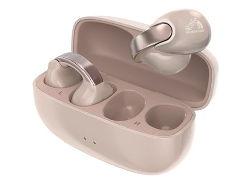 JVC Kenwood Victor HA-NP1T-PN Wireless Earphones, Bluetooth Ver. 5.3, Sand Peach