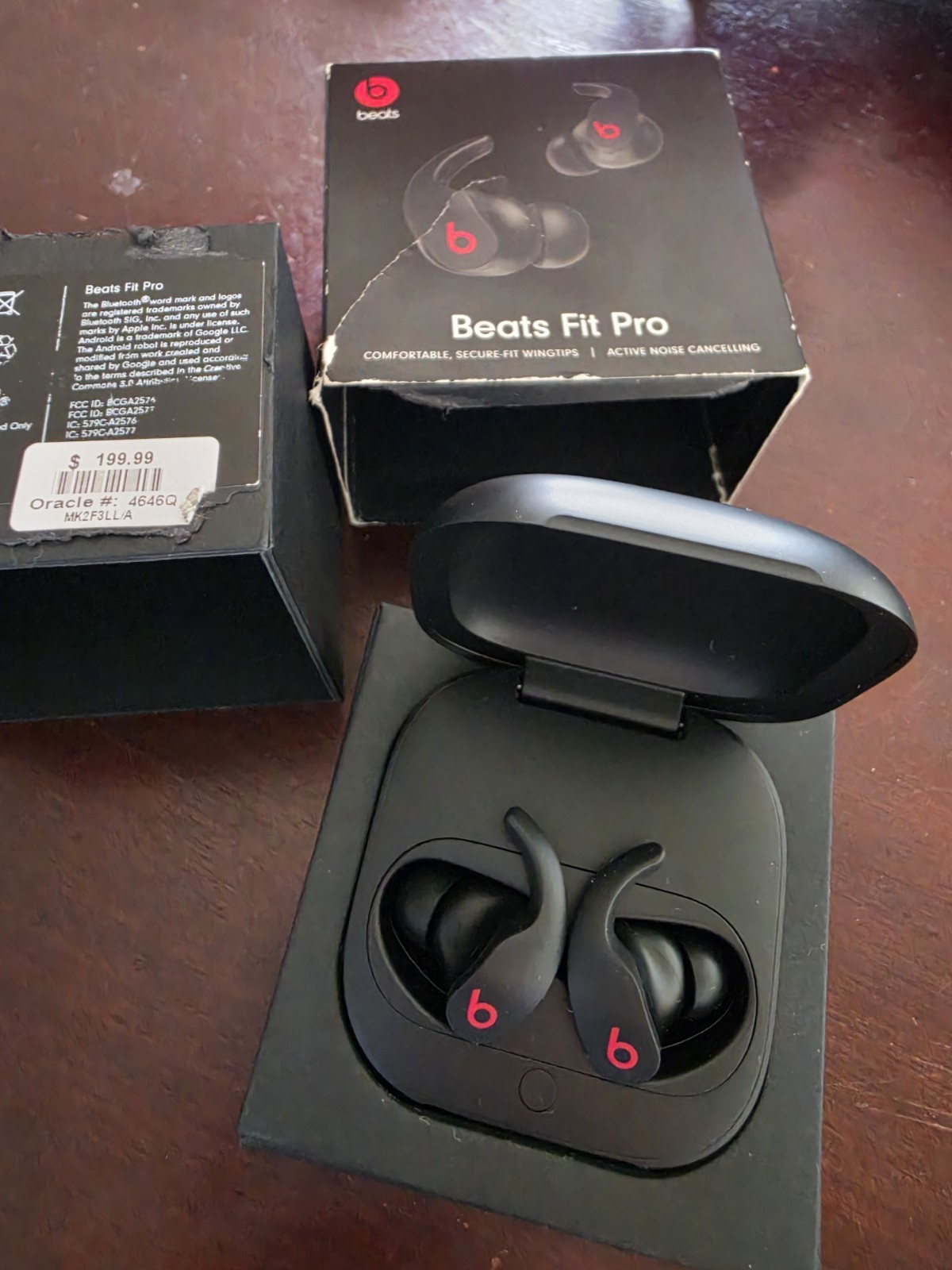 Beats by Dr. Dre Fit Pro OEM Earbuds – Beats Black Used Cib
