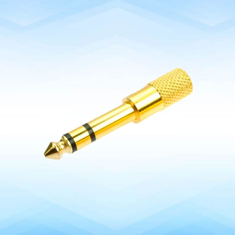 3PCS Per Set 6.5 to 3.5 2-channel Audio Adapter Microphone MIC Audio Adapter