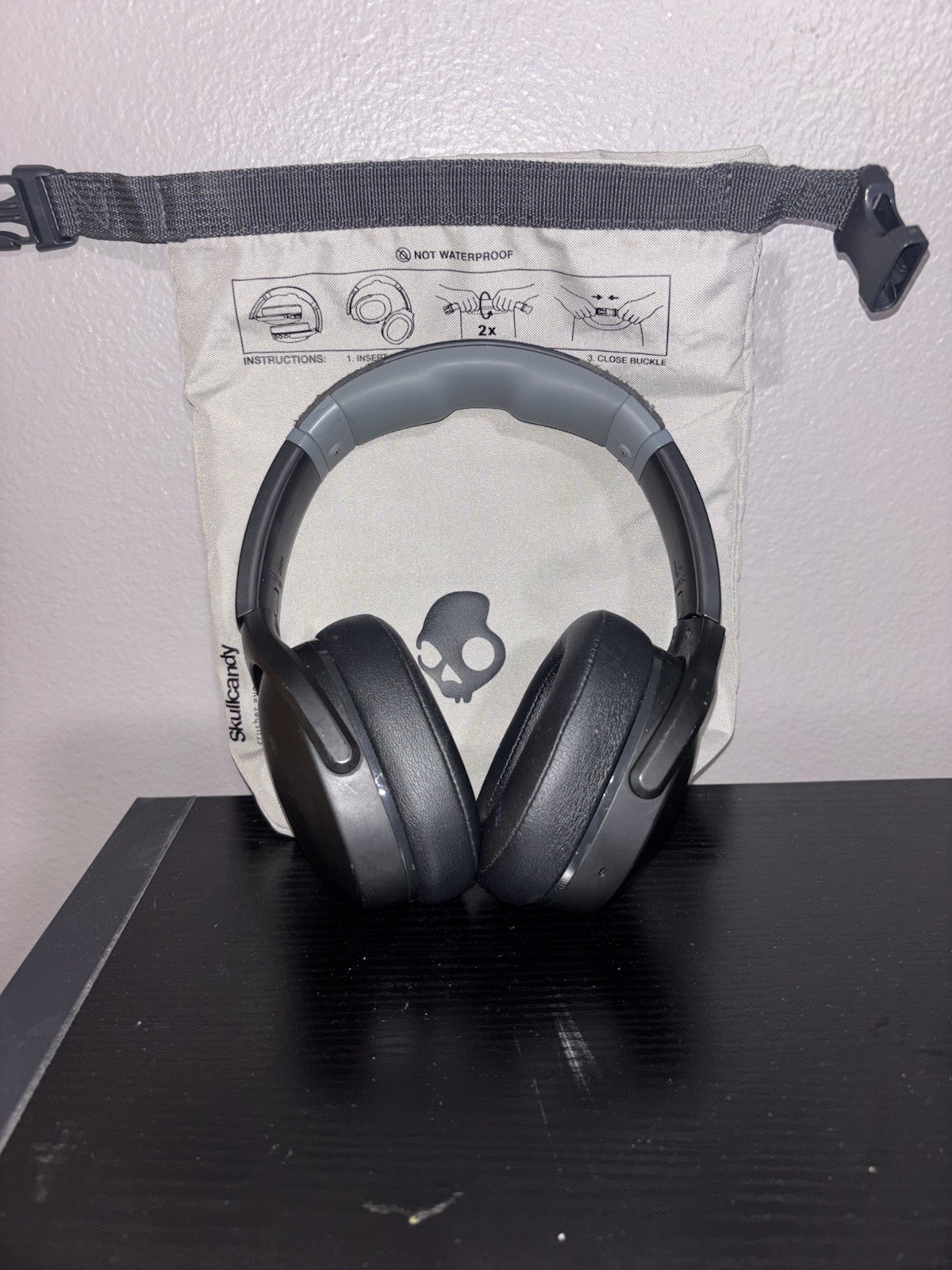 Crusher Evo Wireless Bluetooth Headphones Asphalt (black/grey)