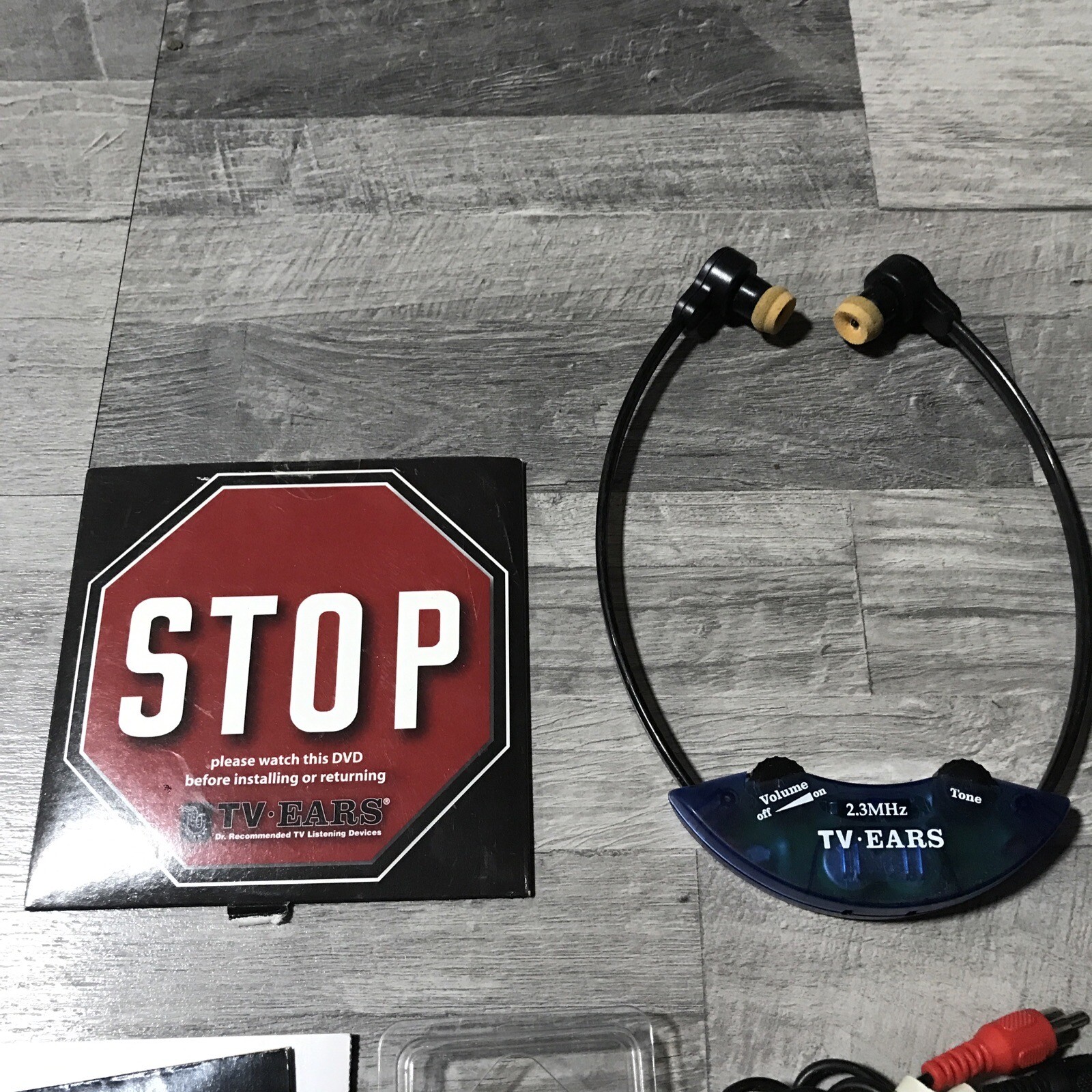 TV EARS 2.3 MHz WIRELESS HEADSET SYSTEM COMPLETE W21