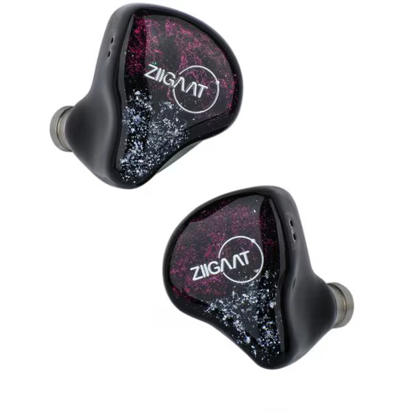 Linsoul ZiiGaat Odyssey In-Ear Earphones with Hybrid Drivers 1DD + 3BA ZII010 TI