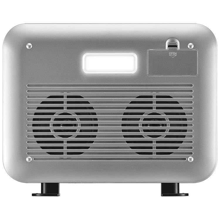 iLive Under Cabinet Music System with Built in Stereo Speakers and FM black