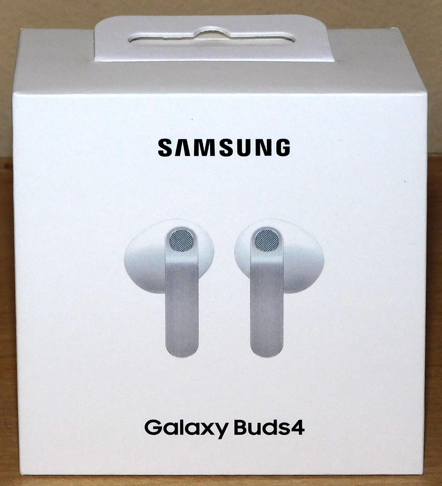 Samsunge Galaxy Buds4 Wireless Noise-Cancelling Earbuds (White) (RM-RS540)