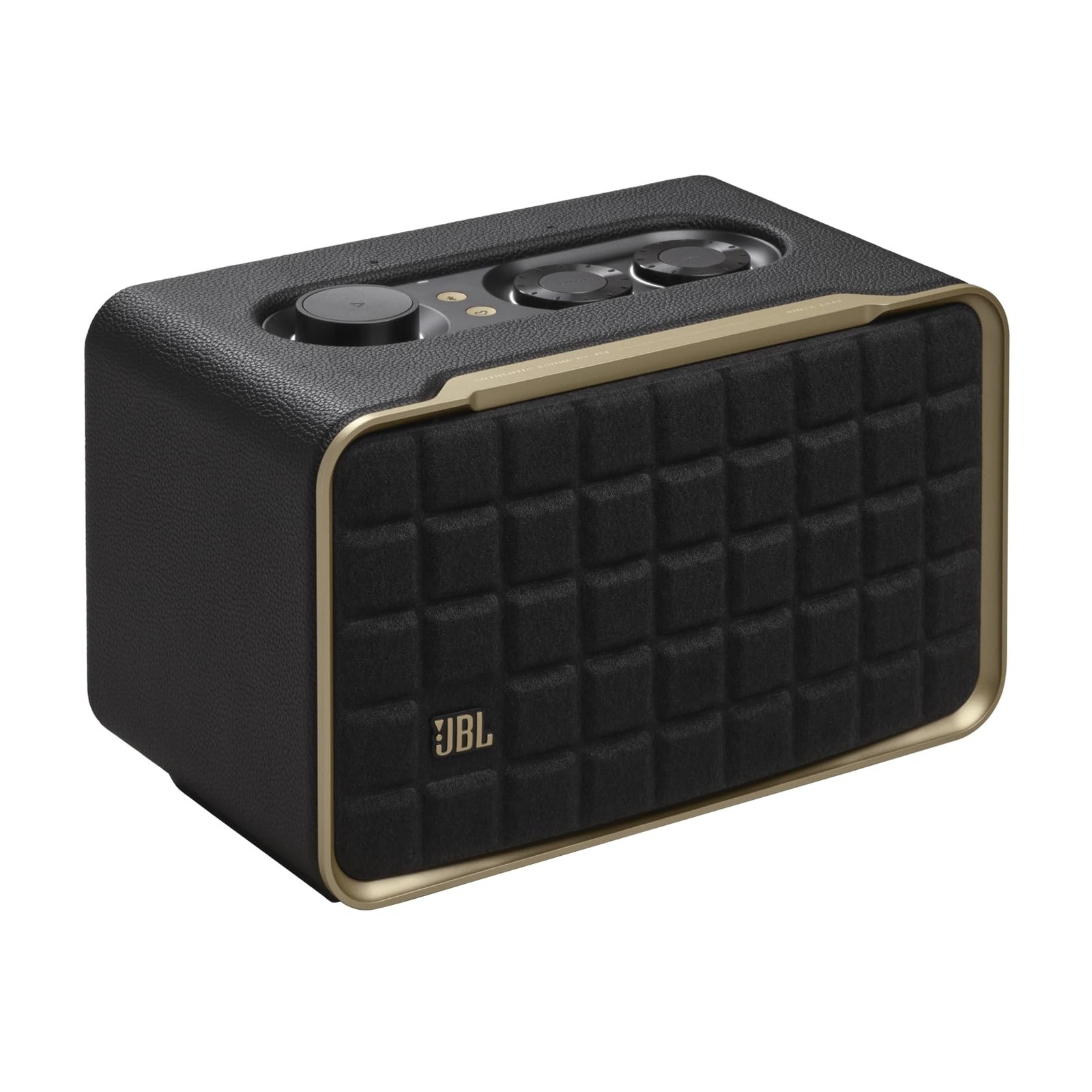JBL Authentics 200 WiFi Bluetooth Speaker Auto Sound Correction Black
