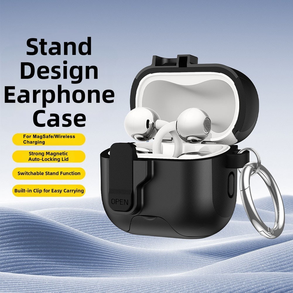 Protective Case for Huawei FreeClip 2 Automatic Locking Design Drop-Resistant